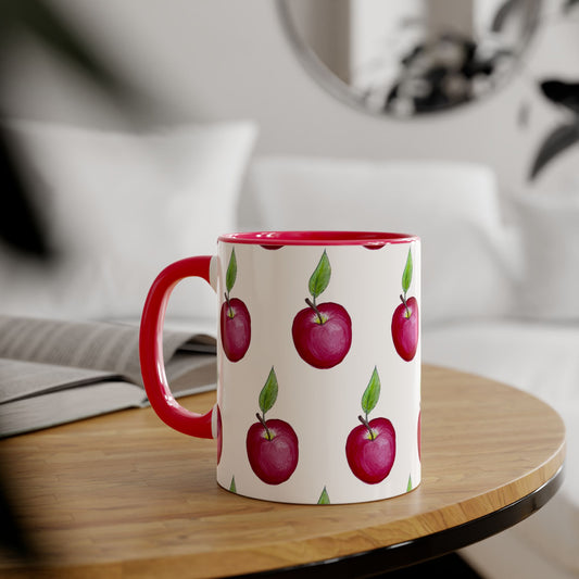 Accent Mugs, 11oz- Apples