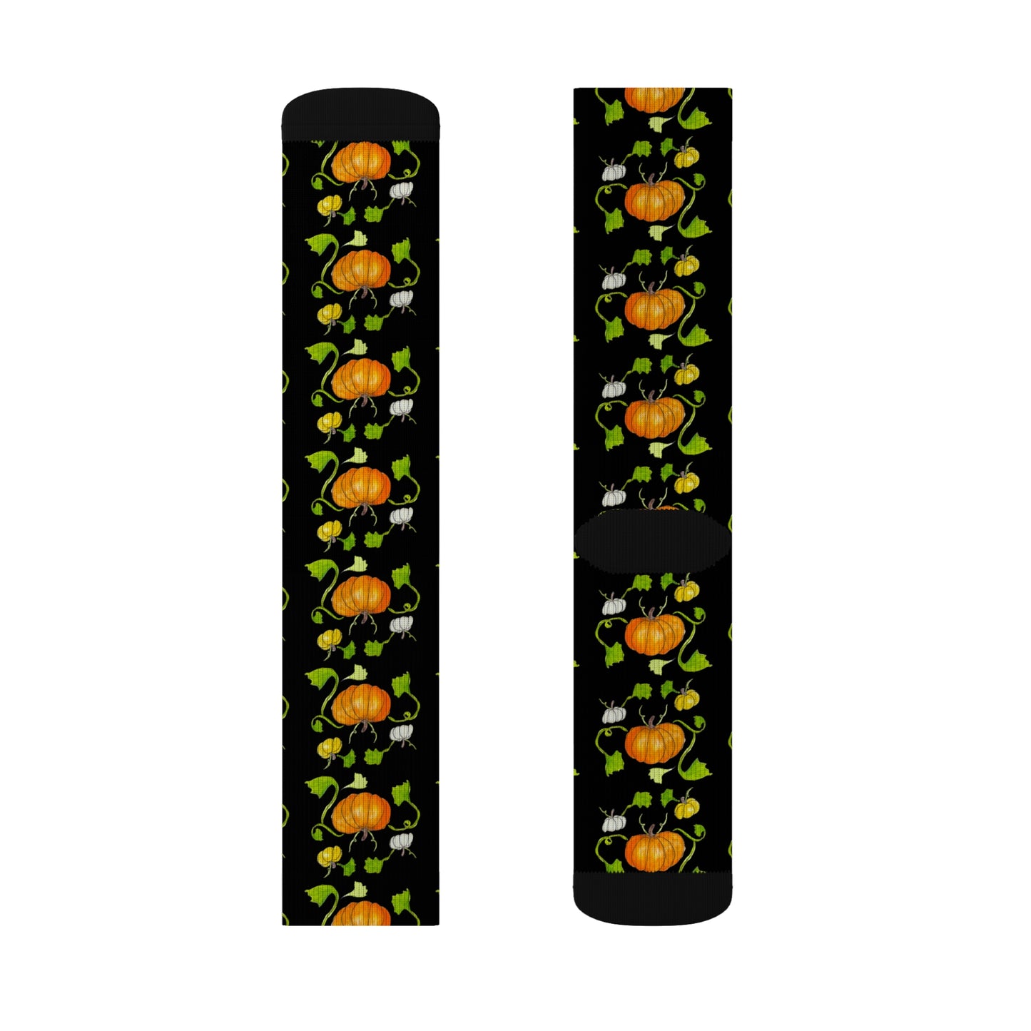 Sublimation Socks - Pumpkin black