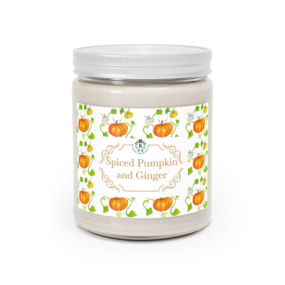 Scented Candles, 9oz - Pumpkin Ginger