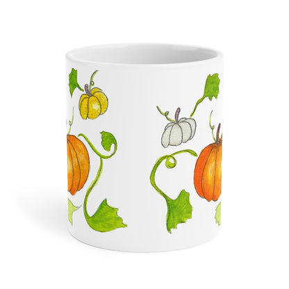 Ceramic Mugs (11oz\15oz\20oz) pumpkin patch