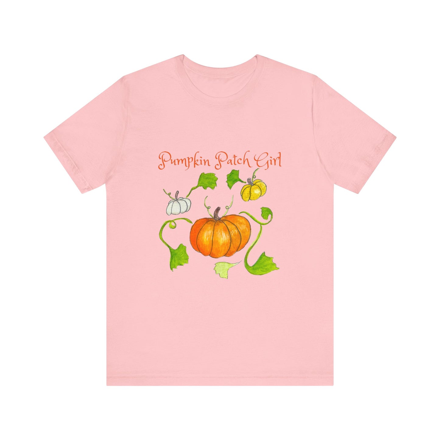 Unisex Jersey Short Sleeve Tee - Pumpkin patch Girl