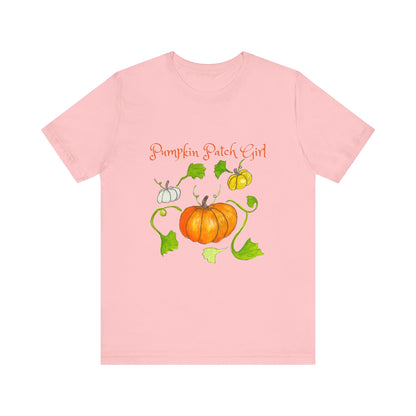 Unisex Jersey Short Sleeve Tee - Pumpkin patch Girl