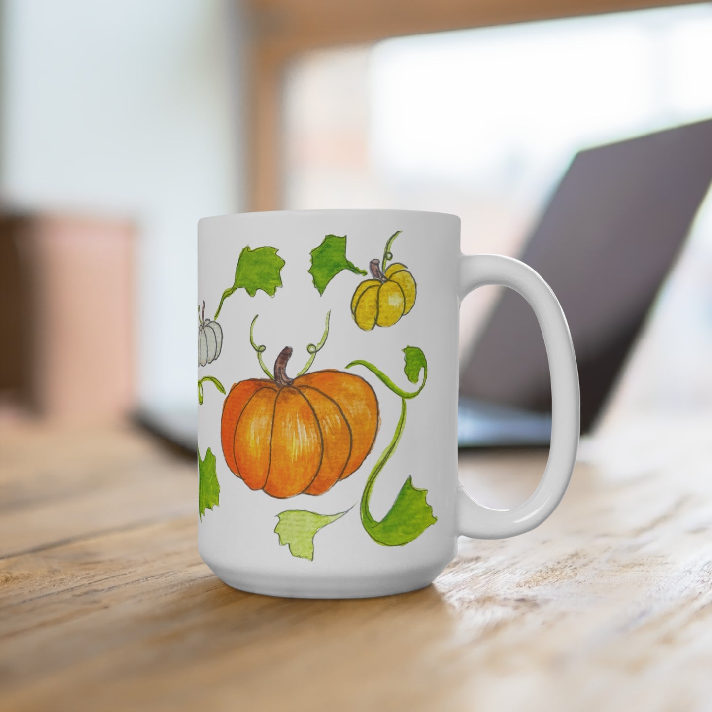 Ceramic Mugs (11oz\15oz\20oz) pumpkin patch