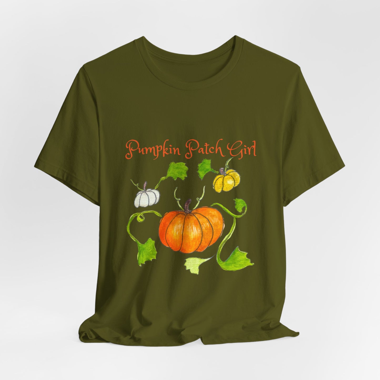 Unisex Jersey Short Sleeve Tee - Pumpkin patch Girl