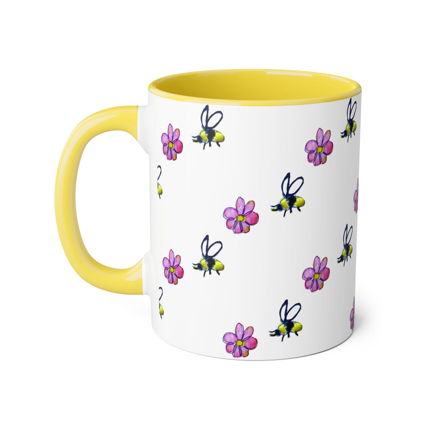 Accent Mugs, 11oz bees v2