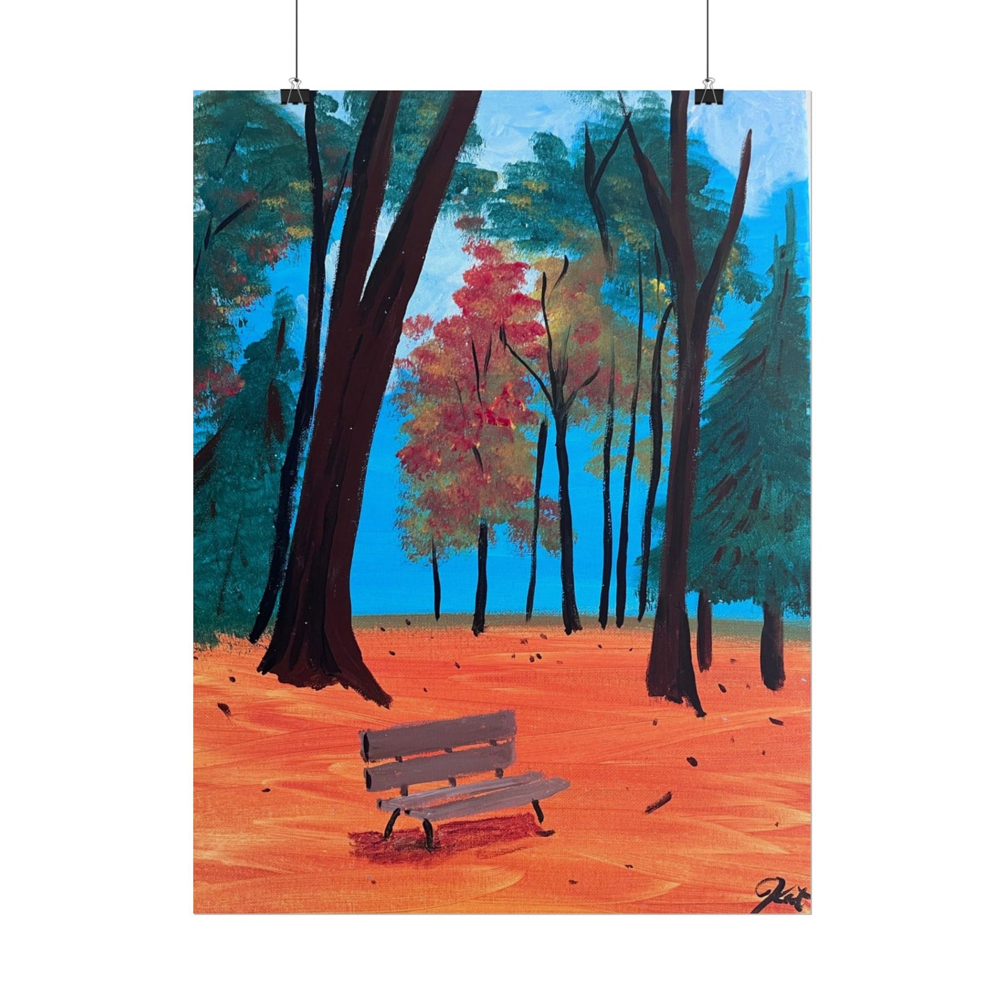 Rolled Posters - Fall Scene