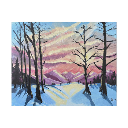 Imprimé - Ciel d'hiver no.1