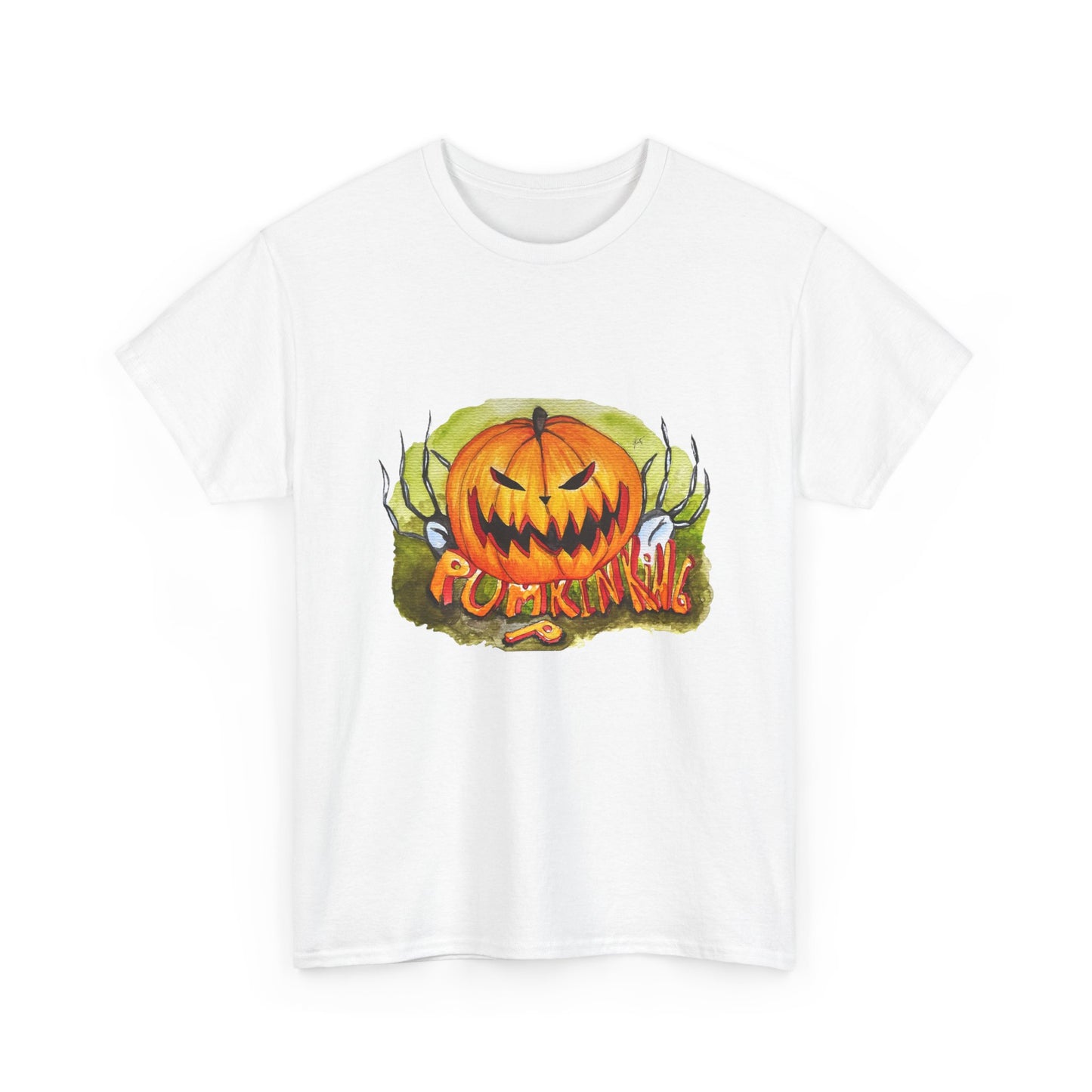 Unisex Heavy Cotton Tee - Pumpkin king