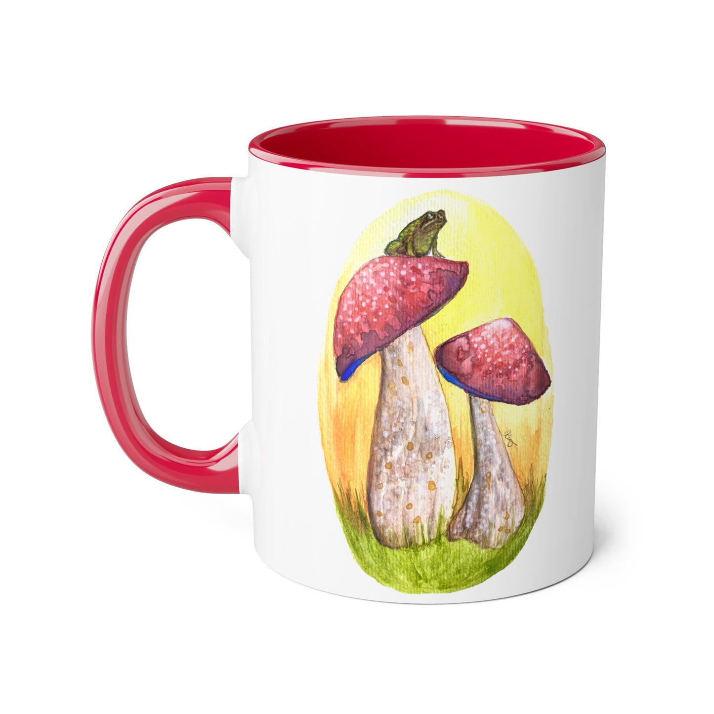 Accent Mugs, 11oz - Mushroom toad