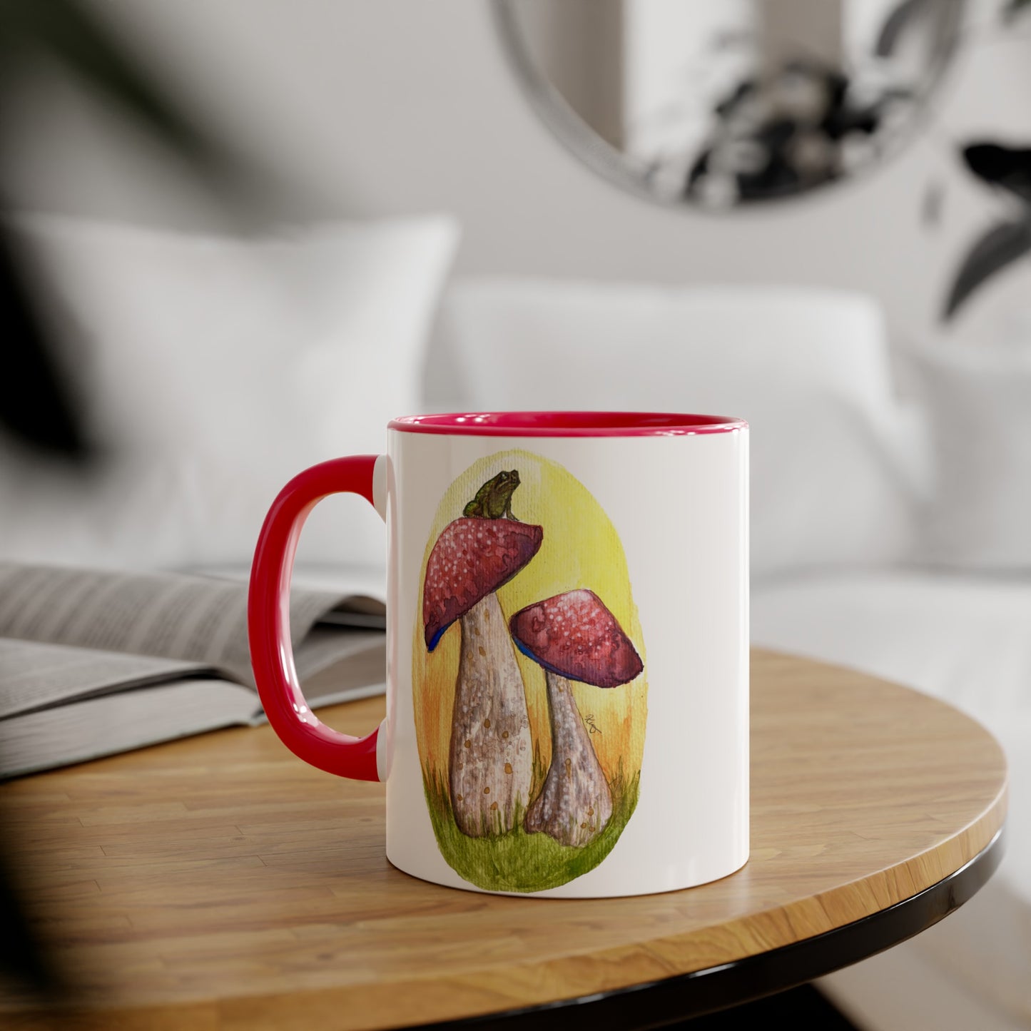 Accent Mugs, 11oz - Mushroom toad