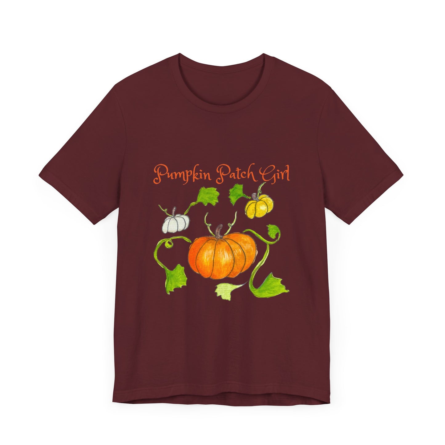 Unisex Jersey Short Sleeve Tee - Pumpkin patch Girl