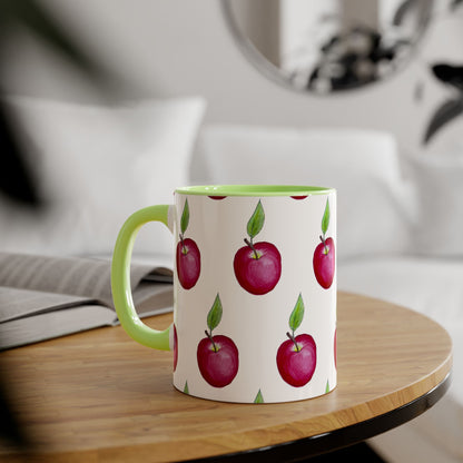 Accent Mugs, 11oz- Apples