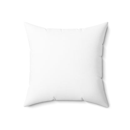 Spun Polyester Square Pillow - Strawberries