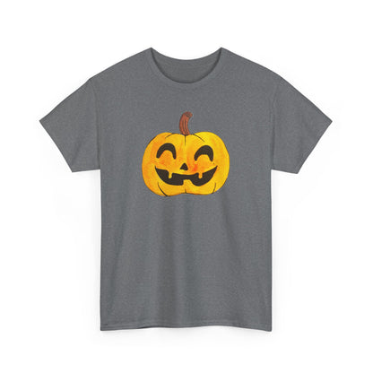 Unisex Heavy Cotton Tee - Pumpkin smile