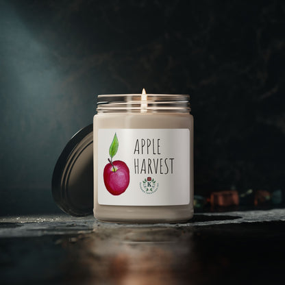 Scented Soy Candle, 9oz - Apple Harvest