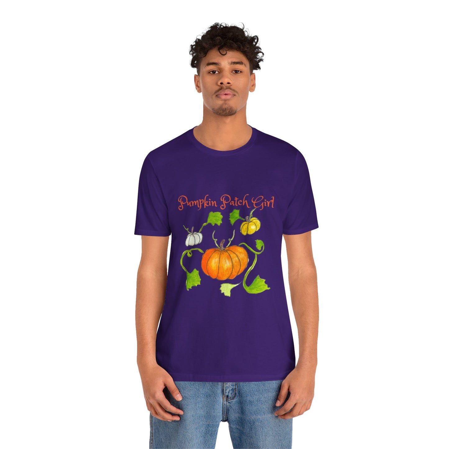 Unisex Jersey Short Sleeve Tee - Pumpkin patch Girl