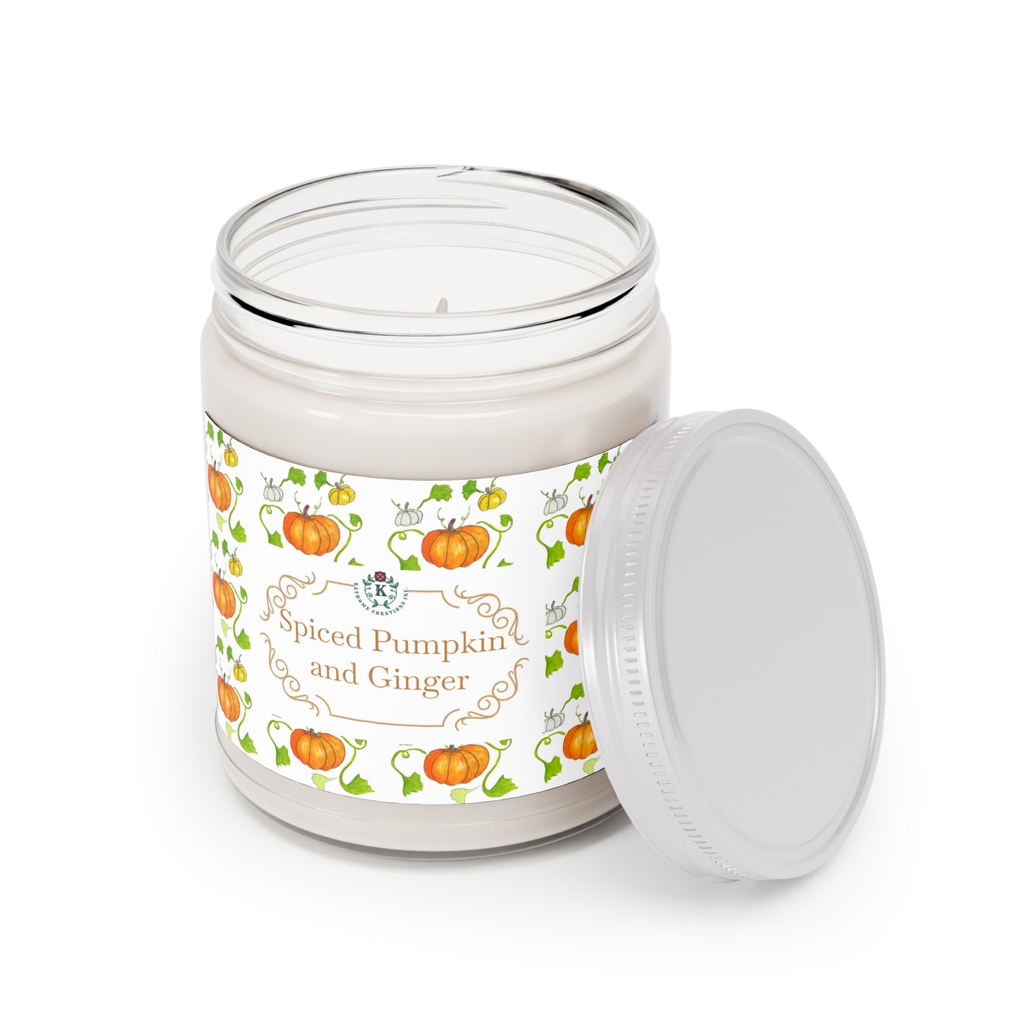 Scented Candles, 9oz - Pumpkin Ginger