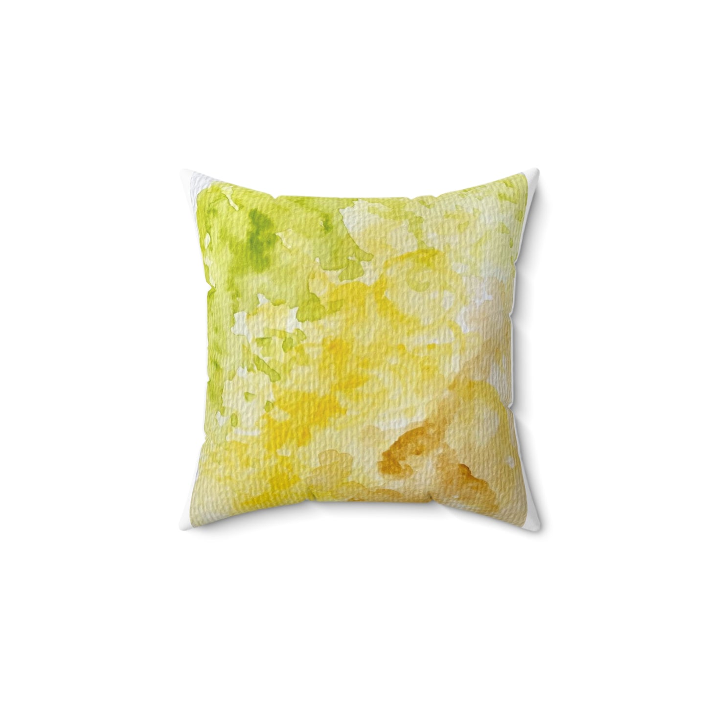 Spun Polyester Square Pillow- Accent daisy