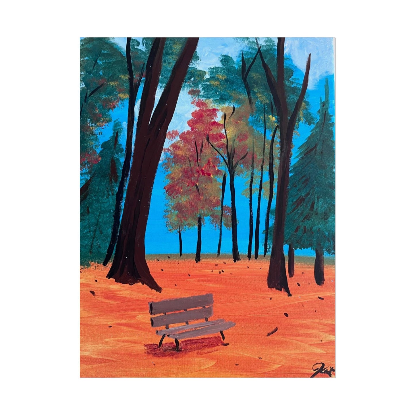 Rolled Posters - Fall Scene