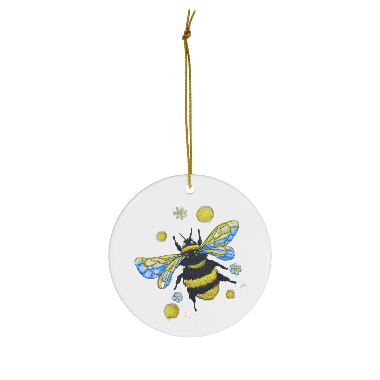 Ceramic Ornament, 1-Pack bees