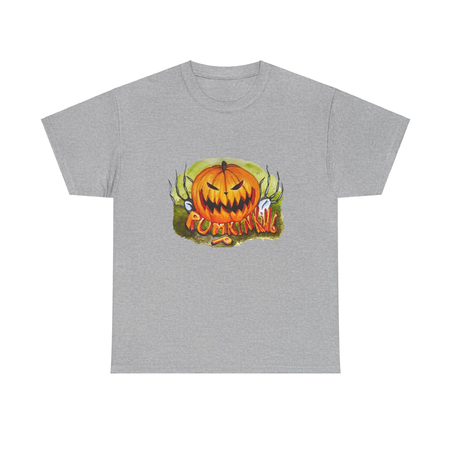 Unisex Heavy Cotton Tee - Pumpkin king