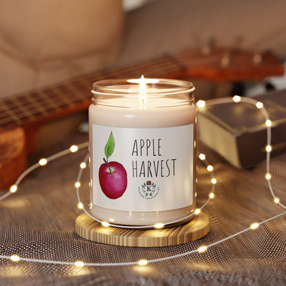 Scented Soy Candle, 9oz - Apple Harvest