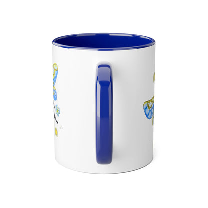 Accent Mugs, 11oz - Bee