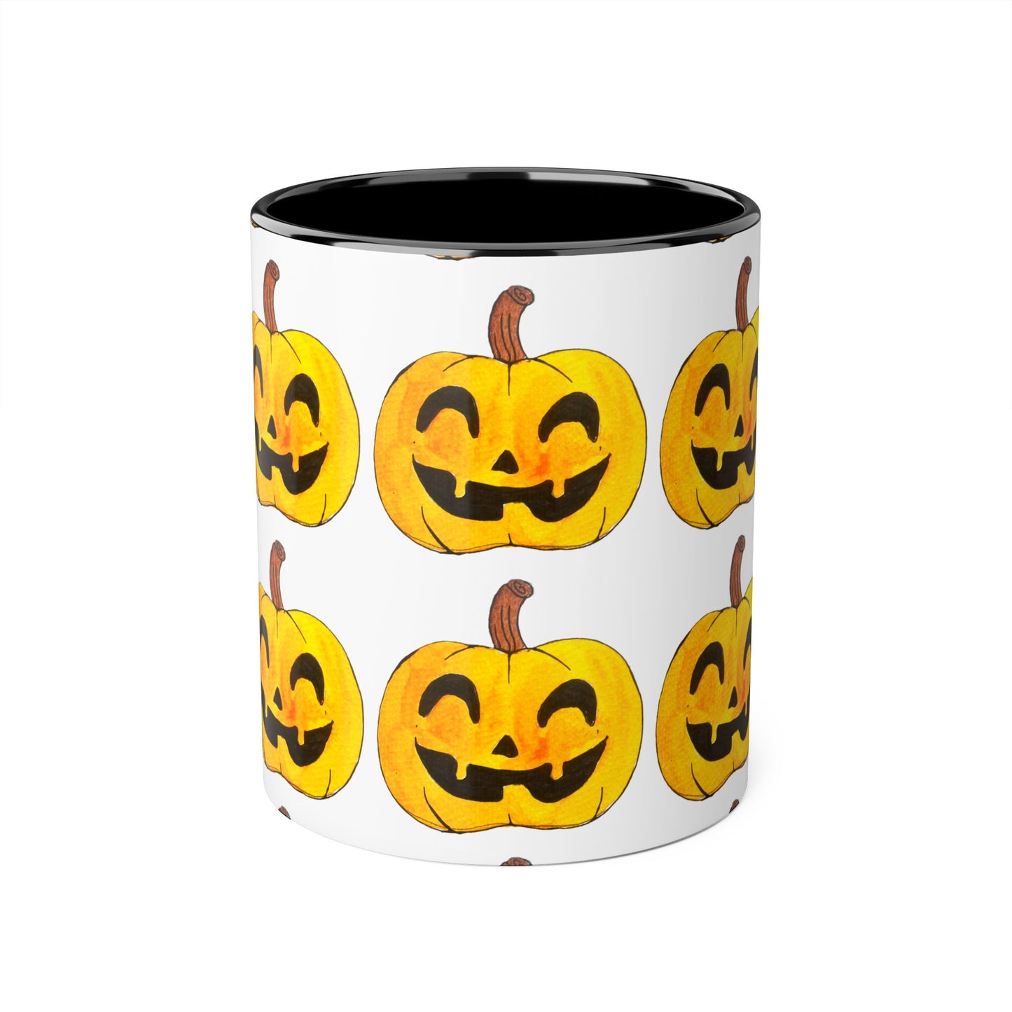 Accent Mugs, 11oz - pumpkin smile