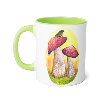 Accent Mugs, 11oz - Mushroom toad