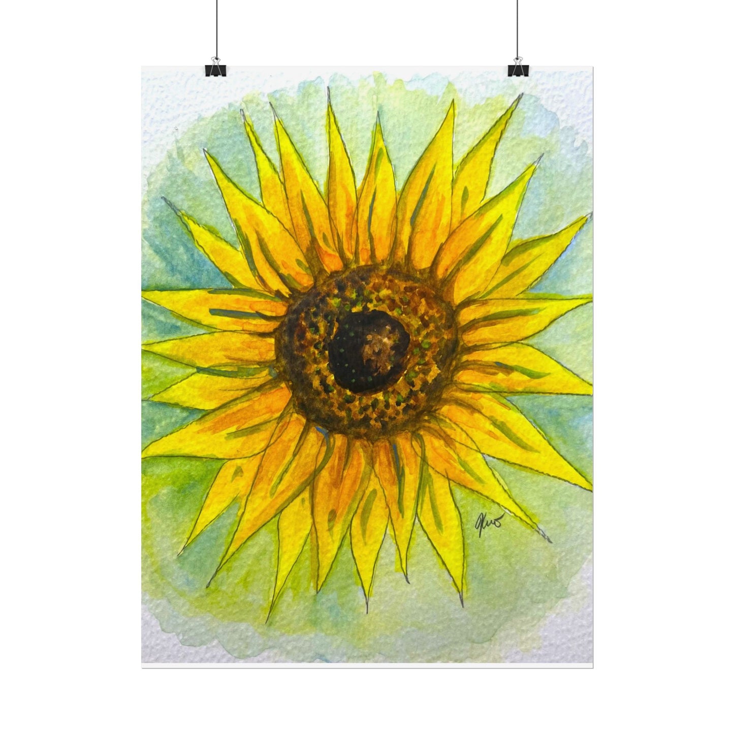 Rolled Posters - Sunflower