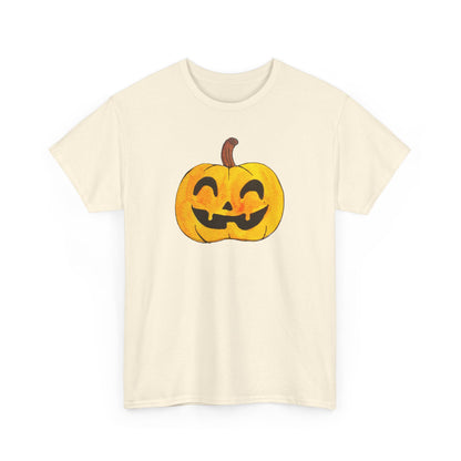 Unisex Heavy Cotton Tee - Pumpkin smile