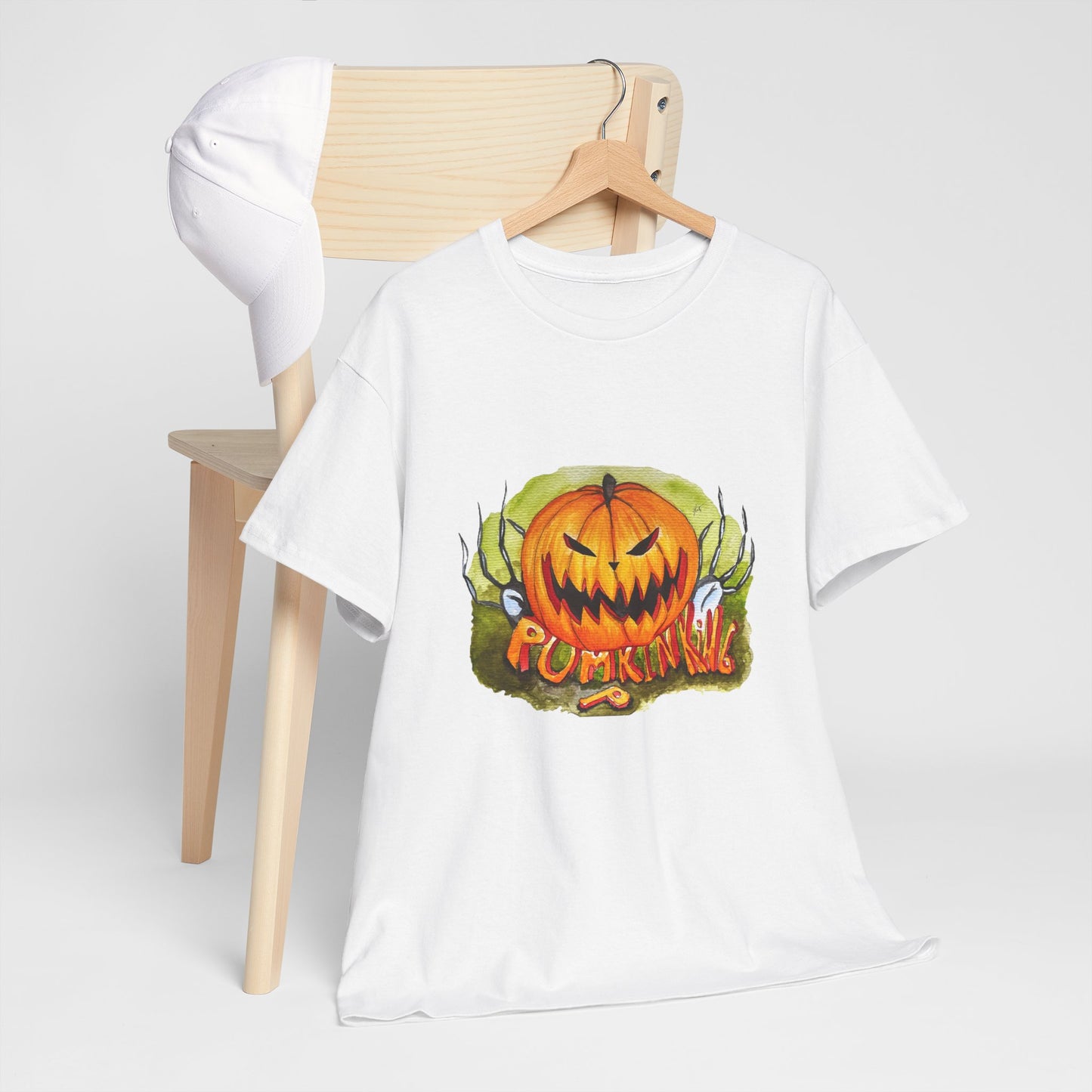 Unisex Heavy Cotton Tee - Pumpkin king