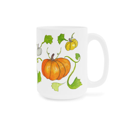 Ceramic Mugs (11oz\15oz\20oz) pumpkin patch