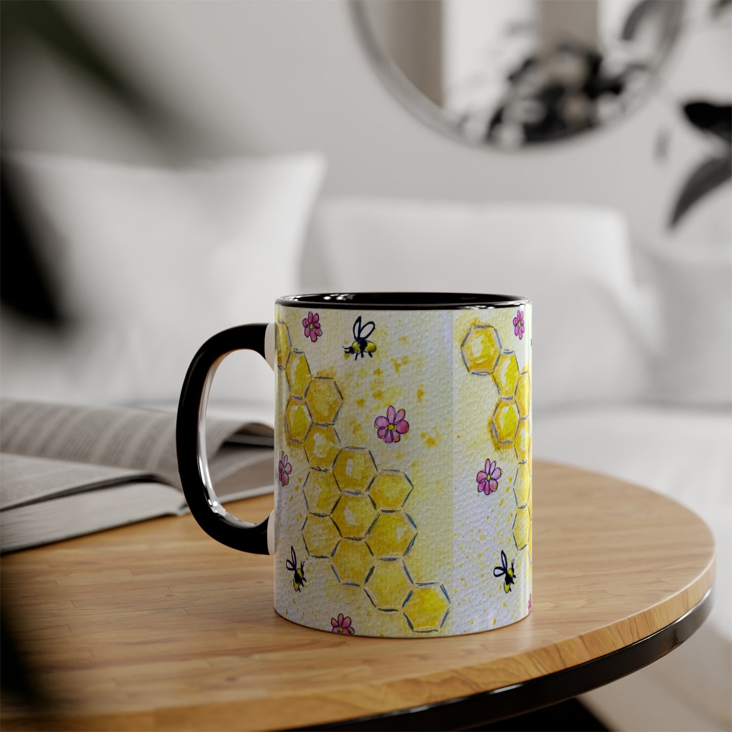 Accent Mugs, 11oz - Bees