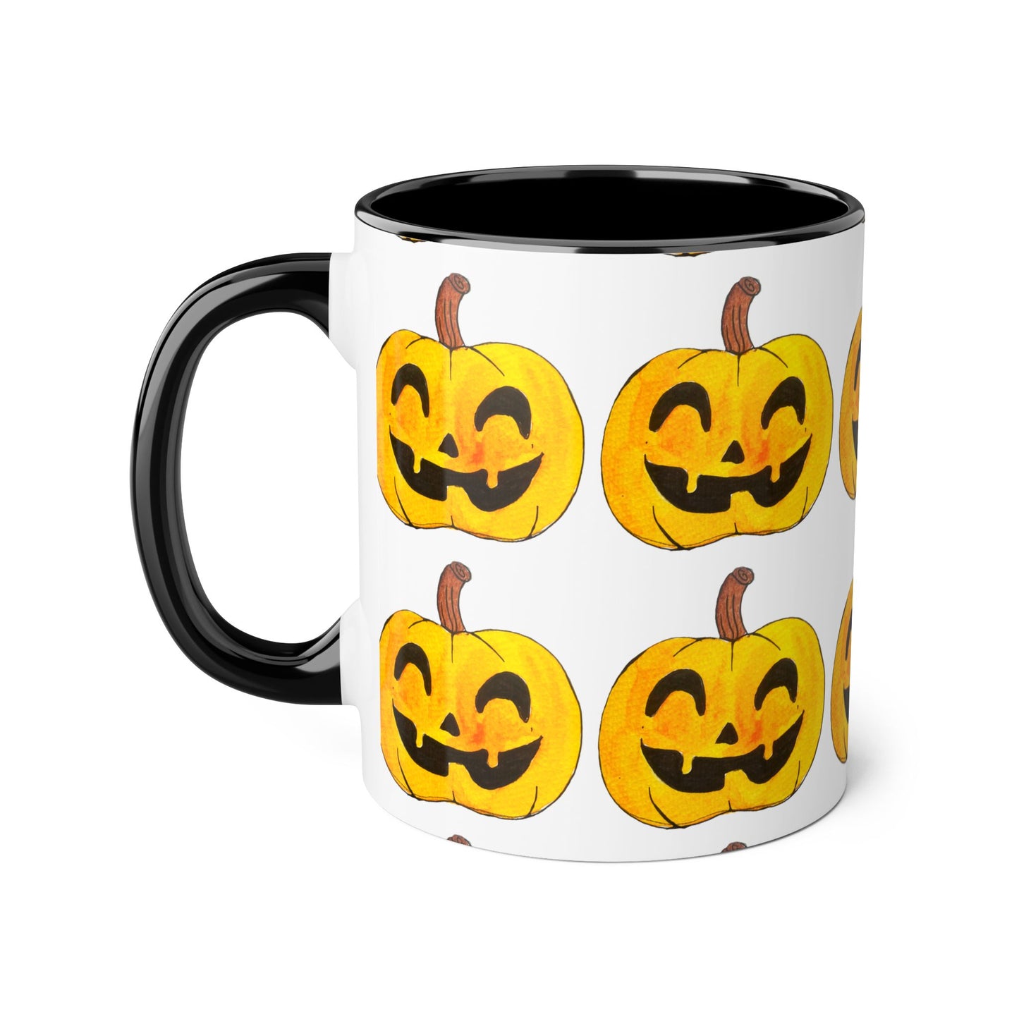 Accent Mugs, 11oz - pumpkin smile