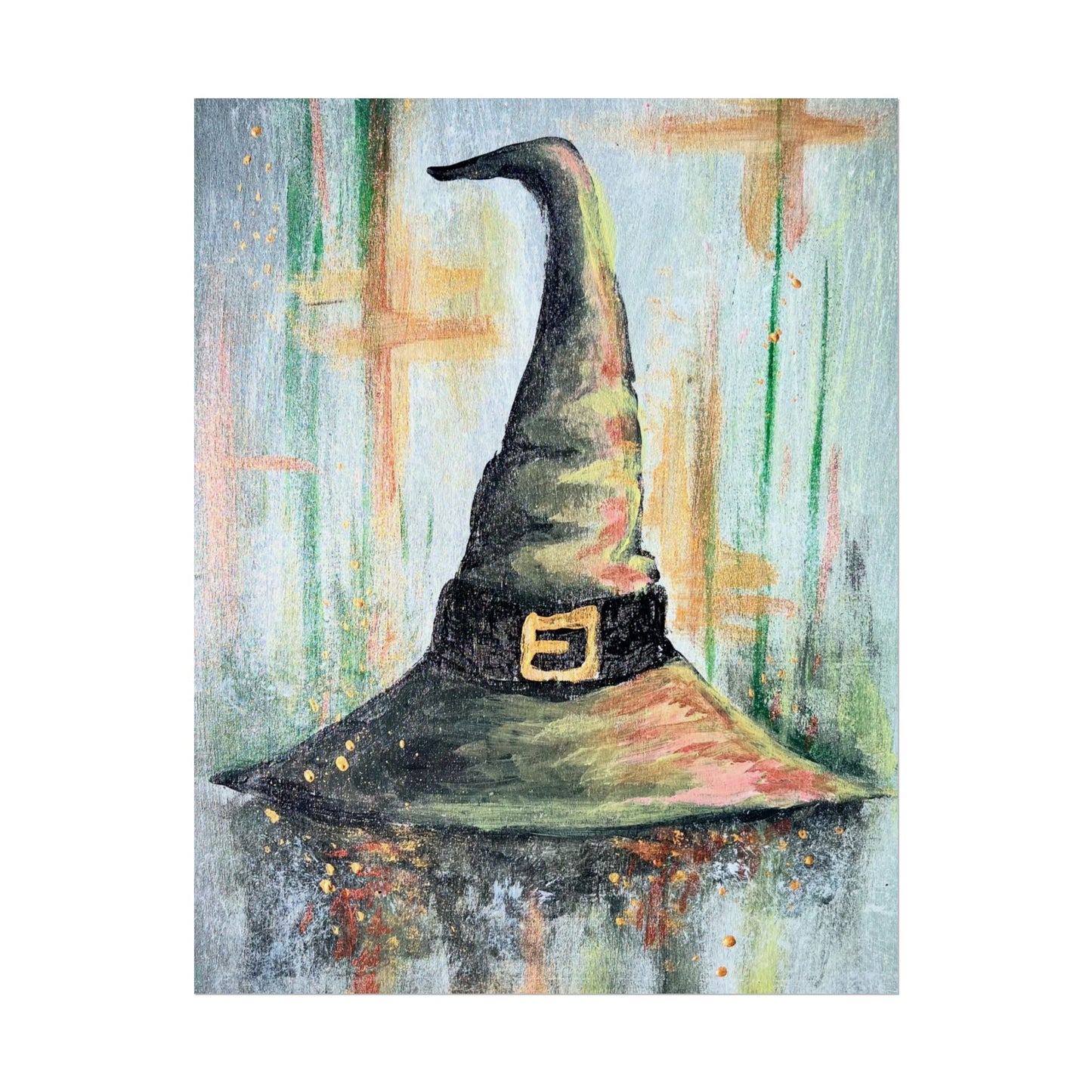 Chapeau de sorcière -Imprimé | Witch hat print