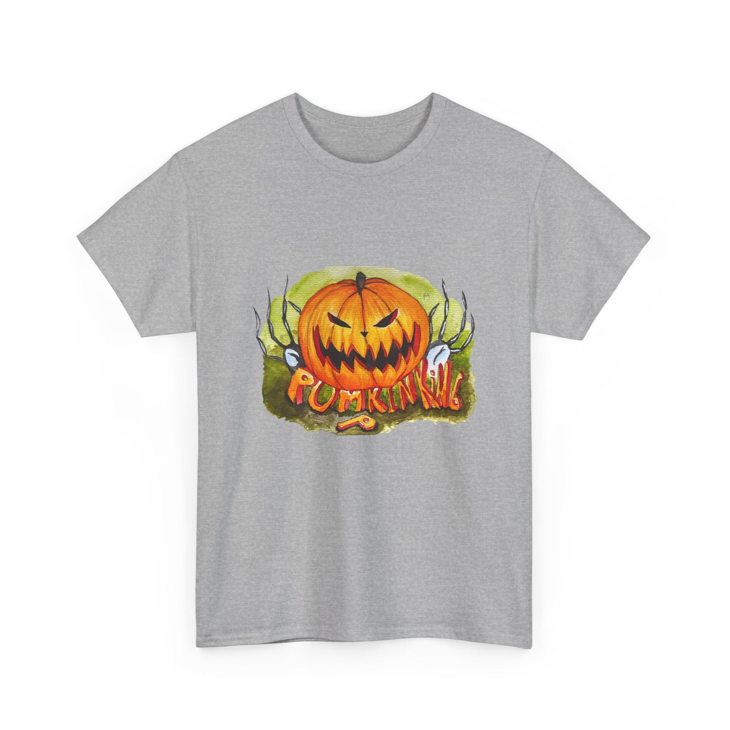 Unisex Heavy Cotton Tee - Pumpkin king