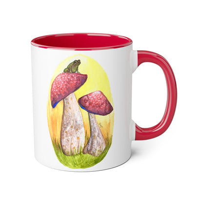 Accent Mugs, 11oz - Mushroom toad