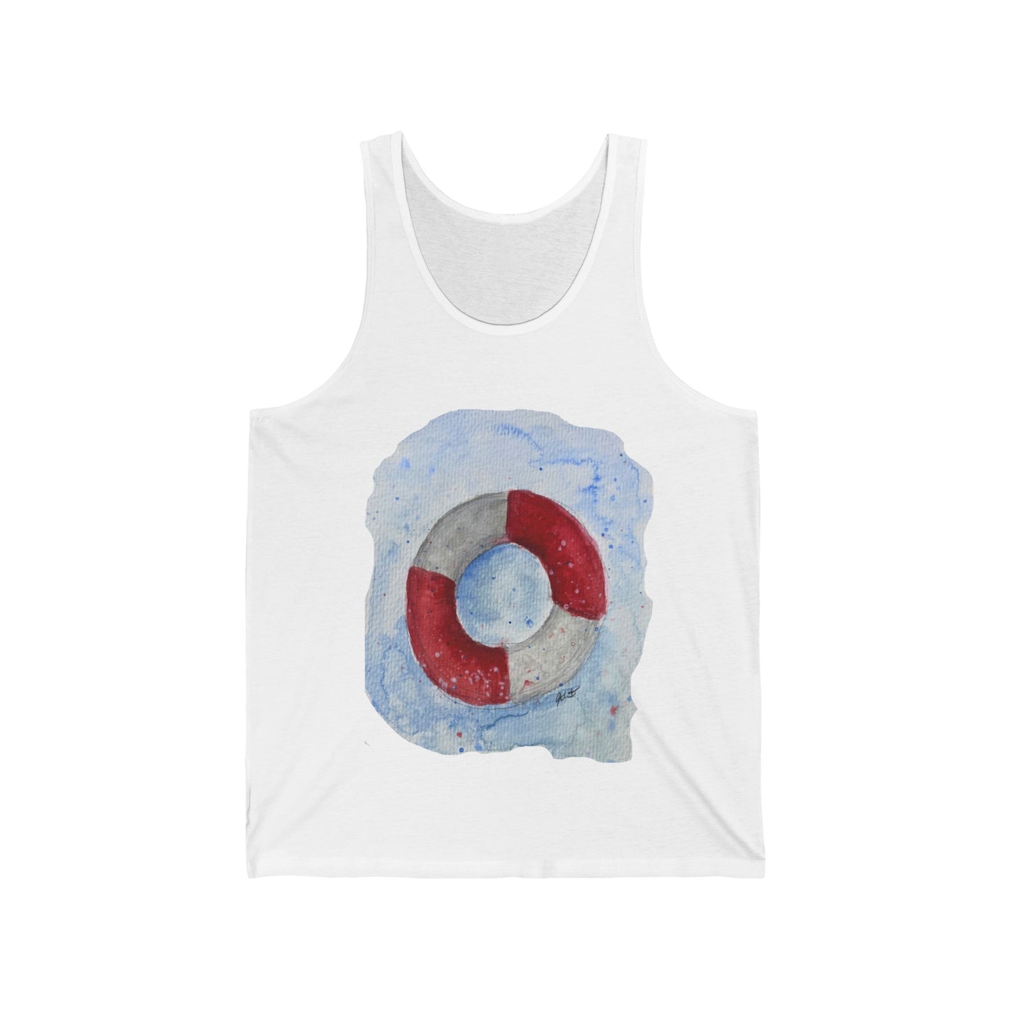 Unisex Jersey Tank - life buoy