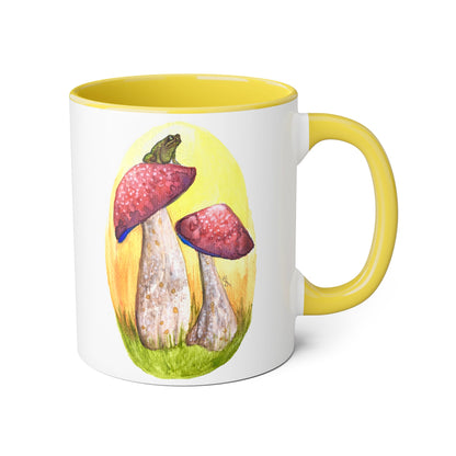 Accent Mugs, 11oz - Mushroom toad