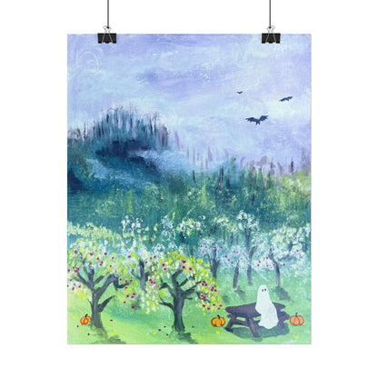 Fantôme sur le Mont-Rouge -Imprimé | Ghost on Mont-Rouge