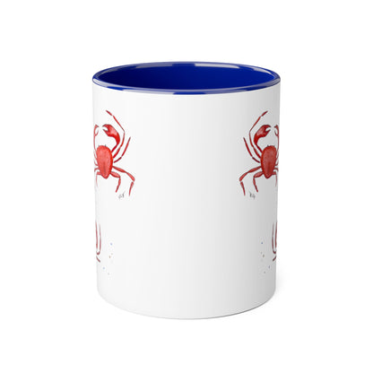 Accent Mugs, 11oz - Crab