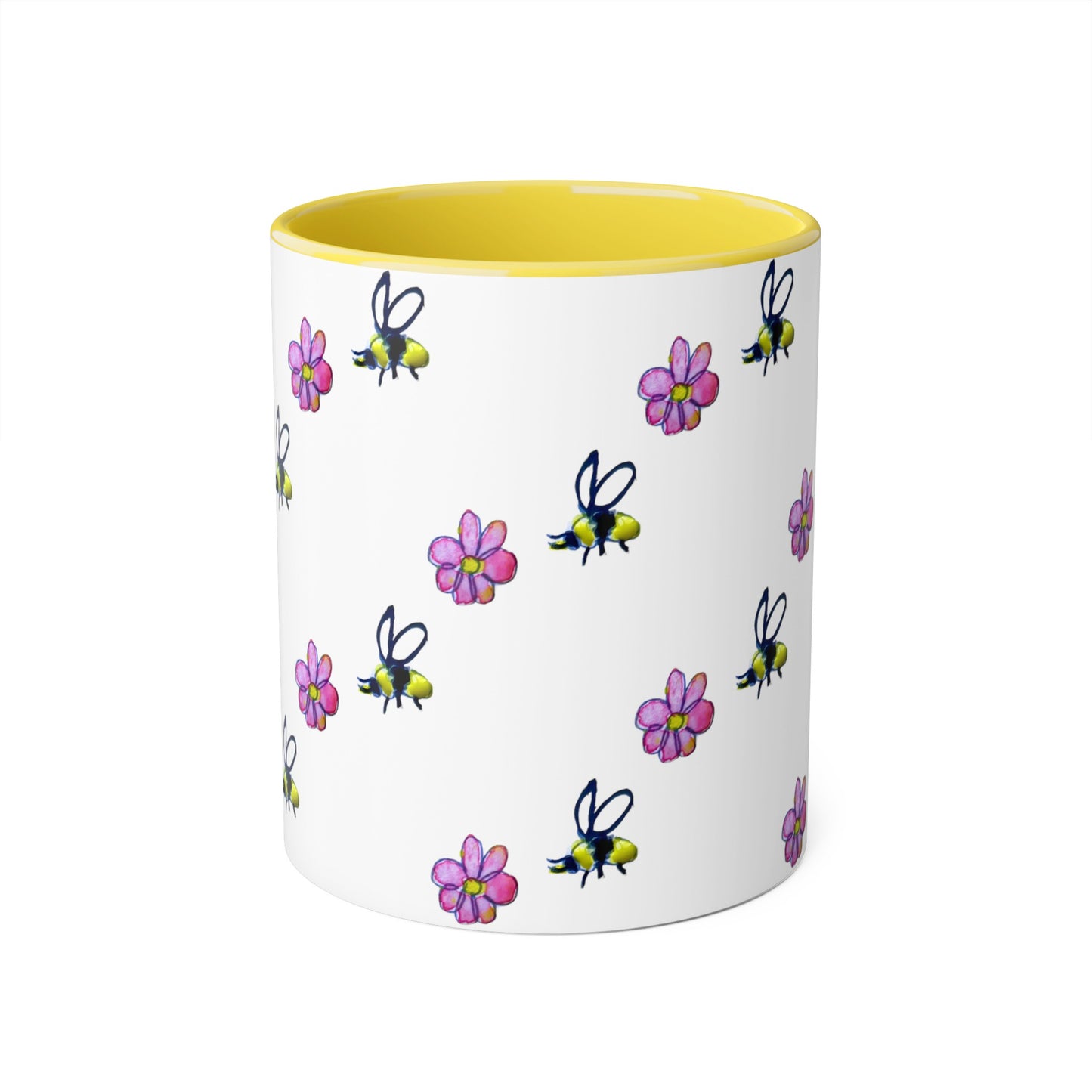 Accent Mugs, 11oz bees v2