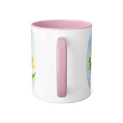 Accent Mugs, 11oz - Daisy