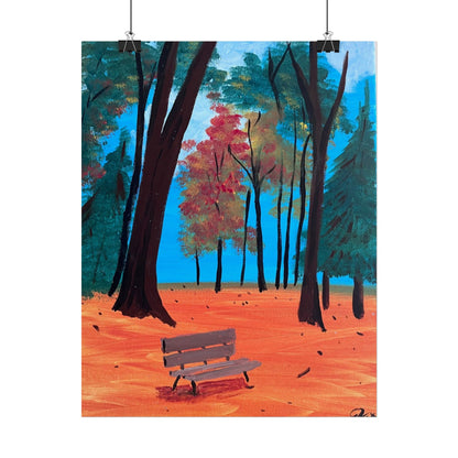 Rolled Posters - Fall Scene