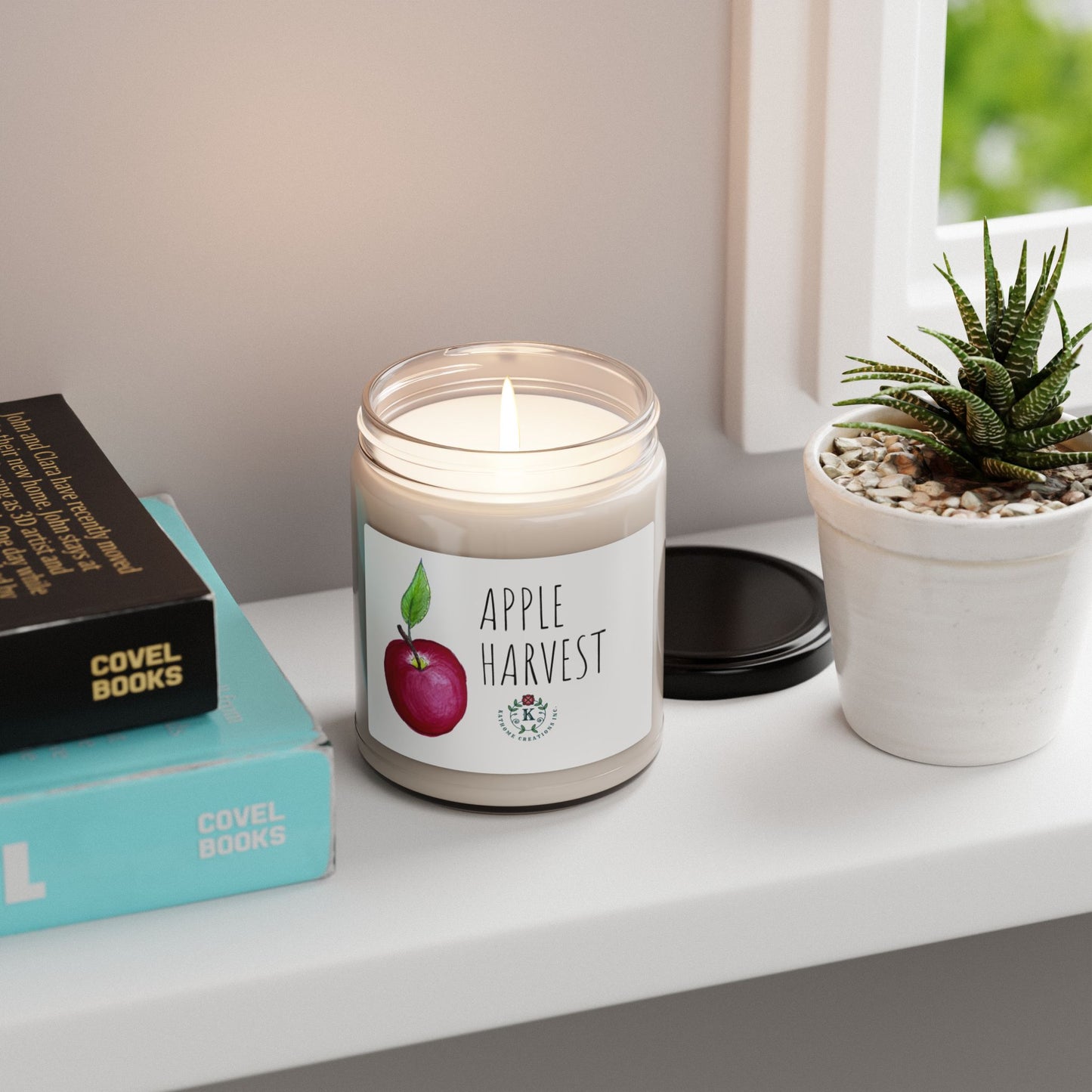 Scented Soy Candle, 9oz - Apple Harvest