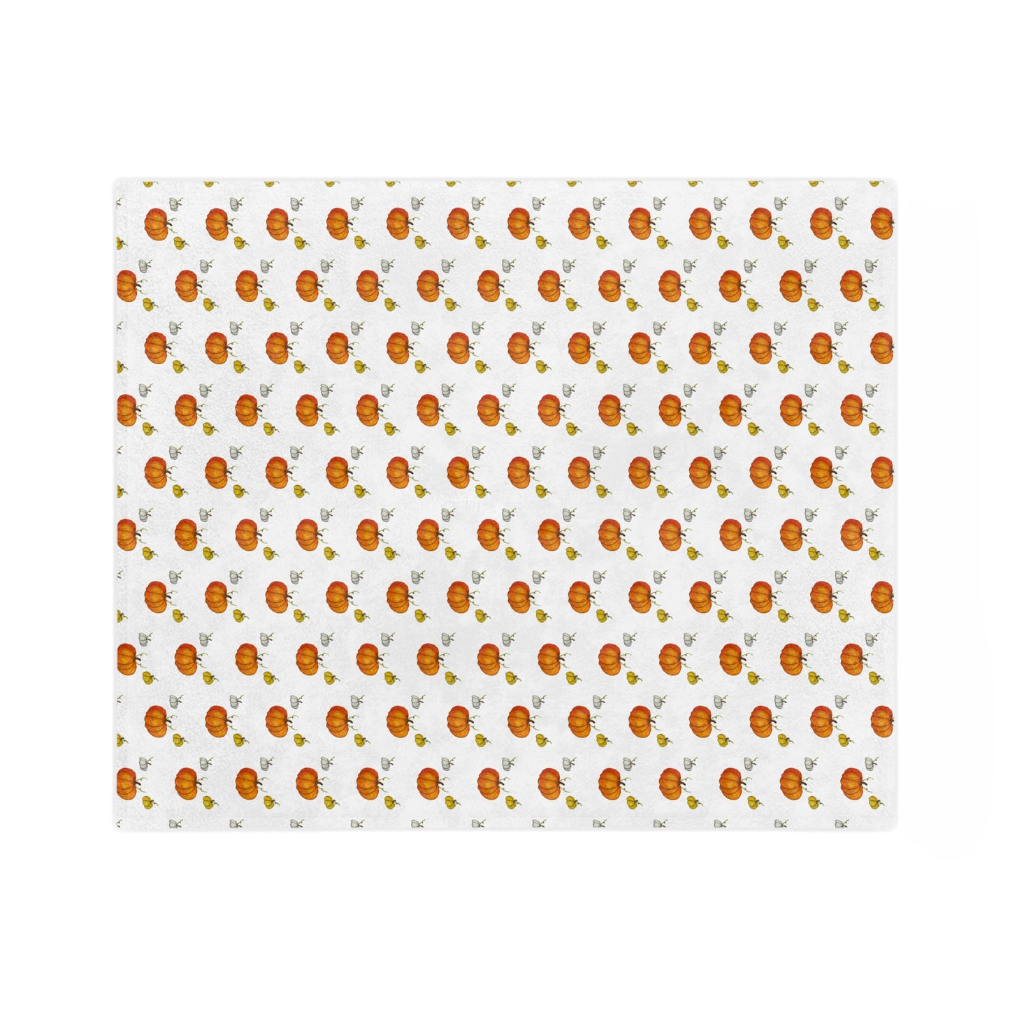 Velveteen Microfiber Blanket- pumpkins