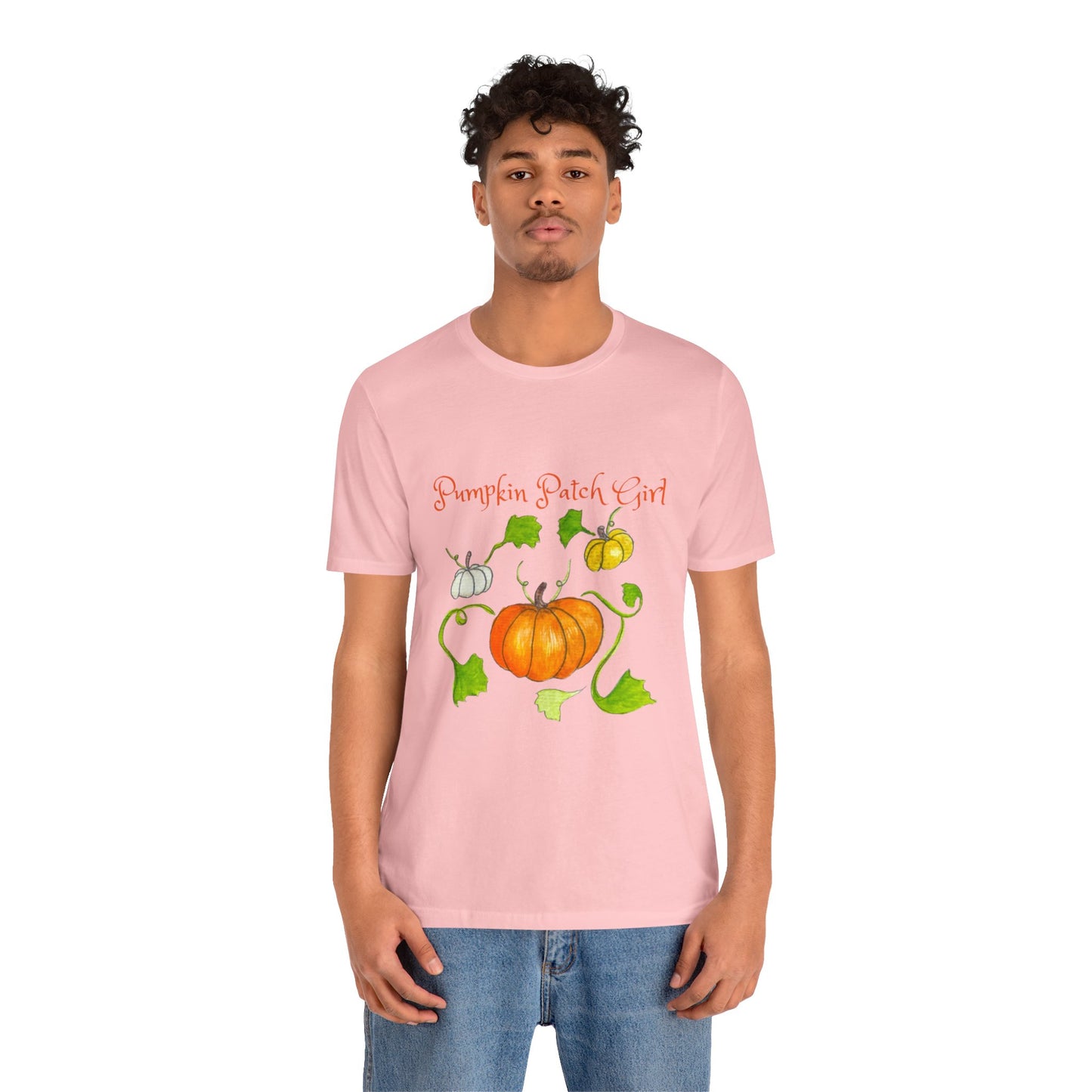 Unisex Jersey Short Sleeve Tee - Pumpkin patch Girl