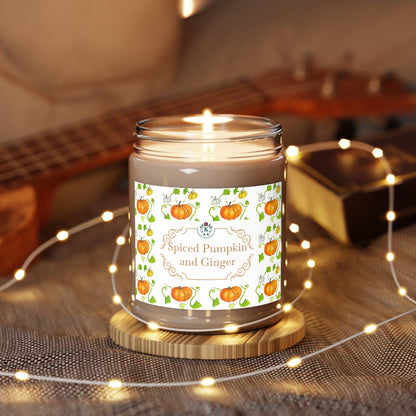 Scented Candles, 9oz - Pumpkin Ginger