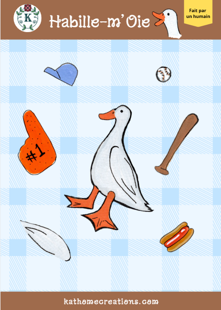 Habille m'Oie - Loli le Sportif (baseball)